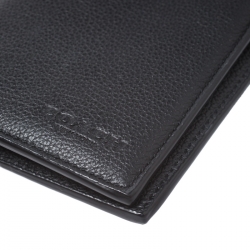 Coach Black Leather Slim Wallet