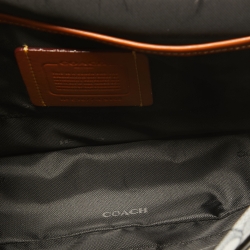 Coach Blue/Black Signature Jacquard Canvas League Messenger Bag