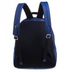 Coach Navy Blue Leather New Varsity Charles Backpack