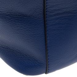 Coach Navy Blue Leather New Varsity Charles Backpack