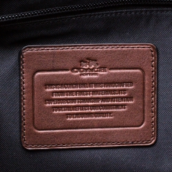 Coach Brown Leather Metropolitan Courier Messenger Bag