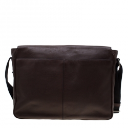 Coach Brown Leather Metropolitan Courier Messenger Bag
