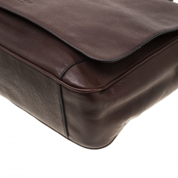 Coach Brown Leather Metropolitan Courier Messenger Bag