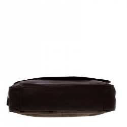 Coach Brown Leather Metropolitan Courier Messenger Bag