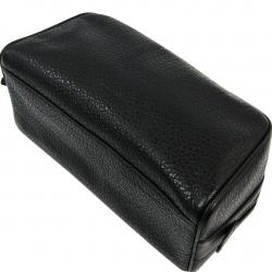 Coach Black Leather Pouch Bag