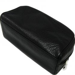 Coach Black Leather Pouch Bag