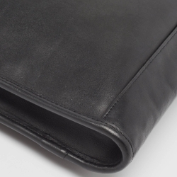 Coach Black Leather Briefcase