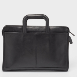 Coach Black Leather Briefcase