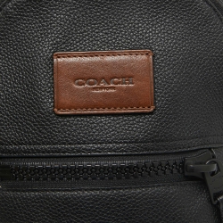 Coach Black/Brown Leather and Suede Sling Bag