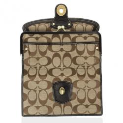 Pre Owned Coach Signature Turnlock Wallet