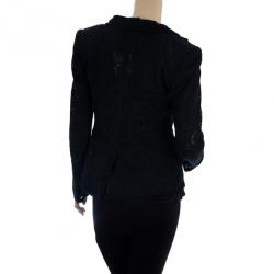 Pre Owned D and G Single Breasted Lace Jacket S