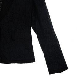 Pre Owned D and G Single Breasted Lace Jacket S