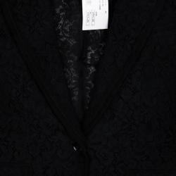 Pre Owned D and G Single Breasted Lace Jacket S