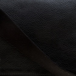 Pre Owned D&G Black Pebbled Leather Messenger Bag