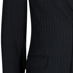 D&G Men's Black Striped Blazer M/L