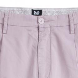 D&G Pink Cotton Chinos XS