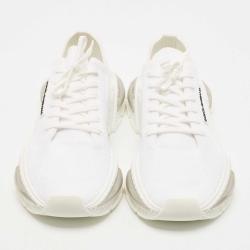Dolce & Gabbana White Fabric Airmaster Low Top Sneakers Size 45