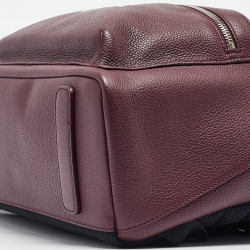 Dior Homme Burgundy Leather Rider Backpack