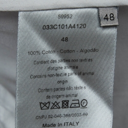 Pre Owned Dior Homme X Air Jordon Grey Cotton Shorts M