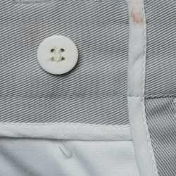 Pre Owned Dior Homme X Air Jordon Grey Cotton Shorts M