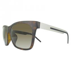 Pre Owned Dior Soft Havana Black Tie 181FS Wayfarer Sunglasses