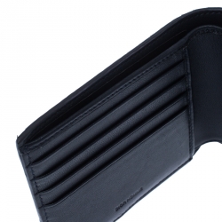 Dior Homme Navy Blue/Black Python Bifold Wallet