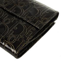 مملوكة مسبقًا Christian Dior Patent Fold Wallet
