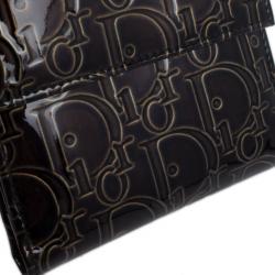 مملوكة مسبقًا Christian Dior Patent Fold Wallet