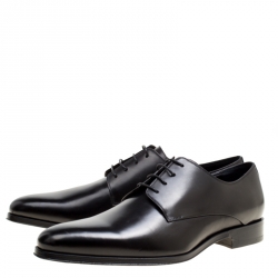 Dior Black Lace Up Derby Size 41.5
