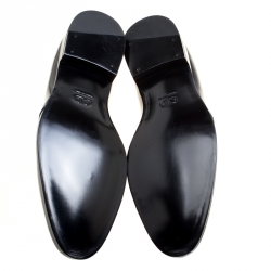 Dior Black Leather Lace Up Derby Size 41