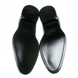 Dior Black Leather Lace Up Derby Size 42