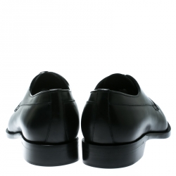 Dior Black Leather Lace Up Derby Size 42