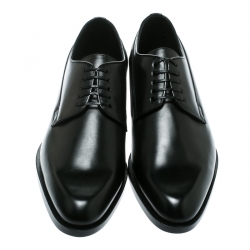 Dior Black Leather Lace Up Derby Size 42