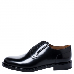 Dior Black Leather Lace Up Derby Size 42
