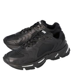 Dior Black Technical Mesh and Leather CD1 Platform Sneakers Size 42
