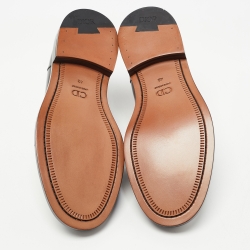 Pre Owned Dior Black Leather Lace Up Oxford Size 42