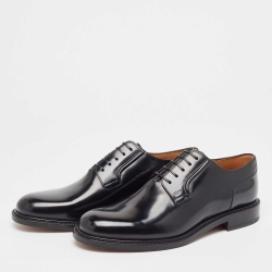 Dior Black Leather Evidence Derby Size 43