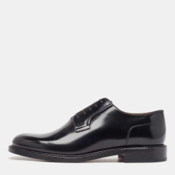 Dior Black Leather Evidence Derby Size 43