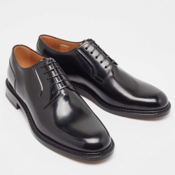 Dior Black Leather Evidence Derby Size 43