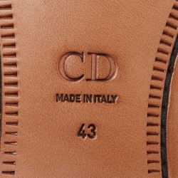 Dior Black Leather Evidence Derby Size 43