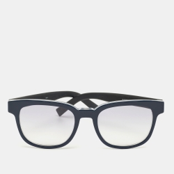 Pre Owned Dior Navy Blue/Black Gradient Blacktie 183S Square Sunglasses