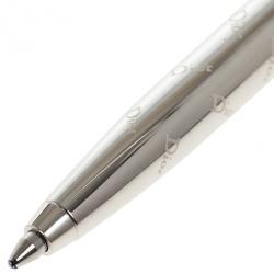 Pre Owned Dior Stainless Steel Stylo Ballpoint Pen