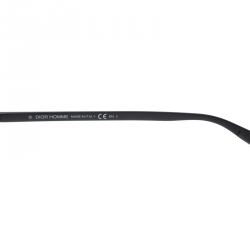 Pre Owned Dior Homme Black Matte/ Black AL13.6 Aviator Sunglasses