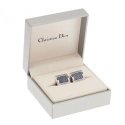 Pre Owned Dior Silver Cufflinks