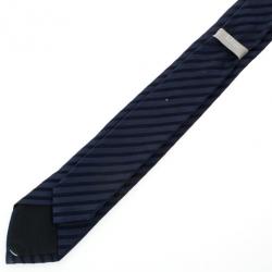 مملوكة مسبقًا Dior Blue Striped Tie