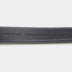 Pre Owned Dior Homme Navy Blue Leather Alyx Lock Buckle Belt 120CM