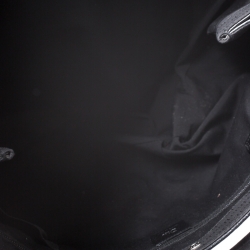 Dior Homme Black Fabric and Leather Tote