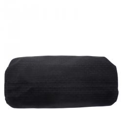 Dior Homme Black Fabric and Leather Tote