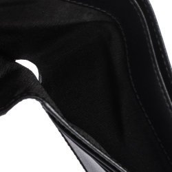  Dior Black Leather Bifold Wallet