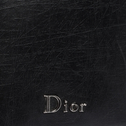 Dior Black Leather Bifold Wallet